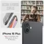 Spigen Ultra Hybrid S MagSafe, crystal clear - iPhone 16 Plus