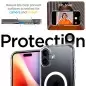 Spigen Ultra Hybrid S MagSafe, crystal clear - iPhone 16 Plus