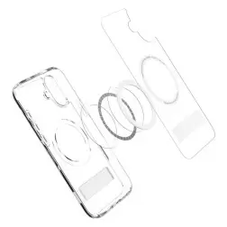 Spigen Ultra Hybrid S MagSafe, crystal clear - iPhone 6.7" 2024