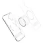 Spigen Ultra Hybrid S MagSafe, crystal clear - iPhone 16 Plus