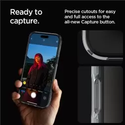 Spigen Ultra Hybrid, kosminis kristalas - iPhone 6.9" 2024