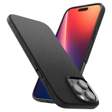 Spigen Liquid Air, matēts melns - iPhone 16 Pro Max