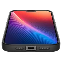 Spigen Liquid Air, matte black - iPhone 16 Pro Max