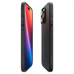Spigen Liquid Air, matte black - iPhone 16 Pro Max