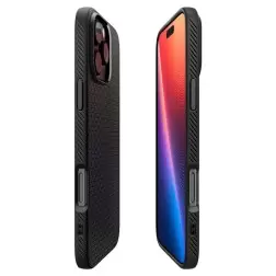 Spigen Liquid Air, matte black - iPhone 16 Pro Max