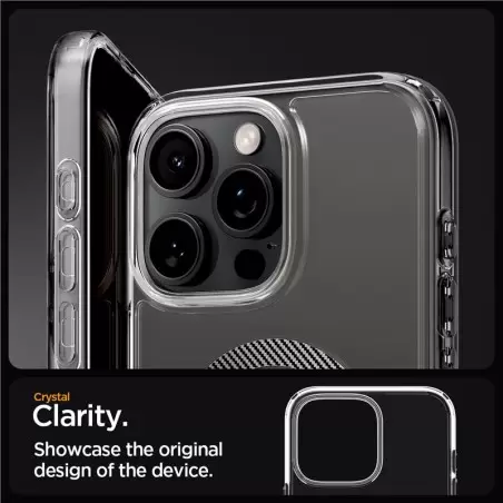 Spigen Ultra Hybrid MagSafe, carbon fiber - iPhone 16 Pro Max