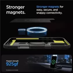 Spigen Rugged Armor MagSafe, gray - iPhone 6.9" 2024