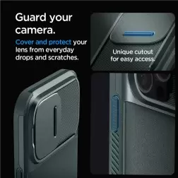 Spigen Optik Armor MagSafe, abyss green - iPhone 16 Pro Max