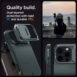 Spigen Optik Armor MagSafe, geltona - iPhone 6.9" 2024