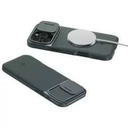 Spigen Optik Armor MagSafe, geltona - iPhone 6.9" 2024