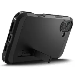 Spigen Tough Armor MagSafe, black - iPhone 16 Plus