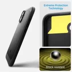 Spigen Rugged Armor MagSafe, matte black - iPhone 16