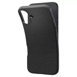 Spigen Liquid Air, matte black - iPhone 16 Plus