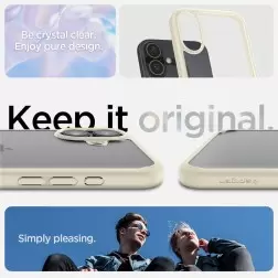 Spigen Ultra Hybrid, tylusis bežas - iPhone 6.7" 2024