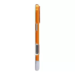 Spigen Klasikinis C1 MagSafe, mandarinų - iPhone 6.3" 2024