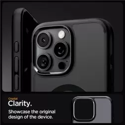 Spigen Ultra Hybrid MagSafe, frost black - iPhone 16 Pro Max