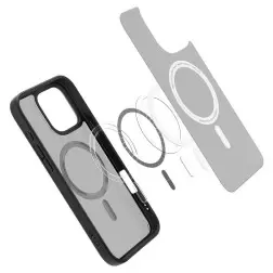 Spigen Ultra Hybrid MagSafe, šaltas juodas - iPhone 6.9" 2024