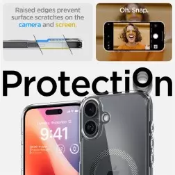 Spigen Ultra Hybrid MagSafe, anglies pluoštas - iPhone 6.1" 2024