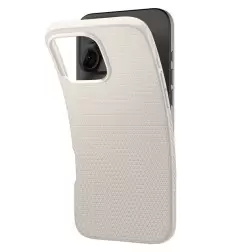 Spigen Liquid Air, natural titanium - iPhone 16 Pro