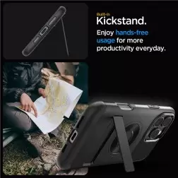 Spigen Slim Armor MagSafe, black - iPhone 6.3" 2024