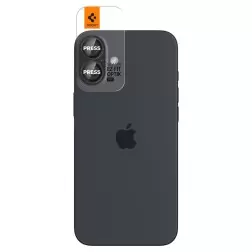 Spigen Stiklo tR EZ Fit Optik Pro 2 paketas, juoda - iPhone 6.1"/6.7" 2024