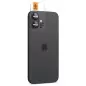 Spigen Glass tR EZ Fit Optik Pro 2 Pack, black - iPhone 16/16 Plus