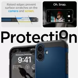 Spigen Tough Armor MagSafe, tamsiai mėlyna - iPhone 6.7" 2024