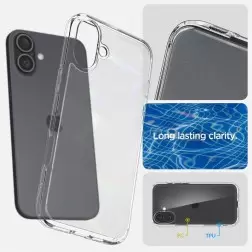 Spigen Ultra Hybrid, frost clear - iPhone 16 Plus