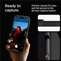 Spigen Ultra Hybrid MagSafe, frost black - iPhone 16 Pro
