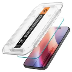 Spigen Glass tR EZ Fit HD 1 Pack, transparency - iPhone 16 Pro