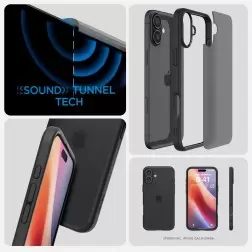 Spigen Ultra Hybrid, šaltas juodas - iPhone 6.7" 2024