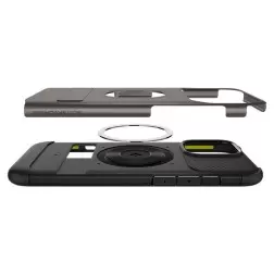 Spigen Plonas Armor MagSafe, šaunametalo spalvos - iPhone 6.9" 2024