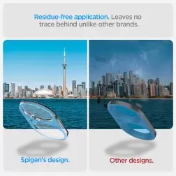 Spigen Glass tR Optik 2 Pack, crystal clear - iPhone 16/16 Plus