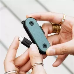 Native Union Pocket Cable (USB-C - USB-C), slate green