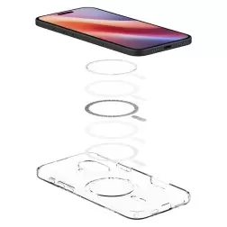 Spigen Crystal Flex MagSafe, crystal clear - iPhone 16