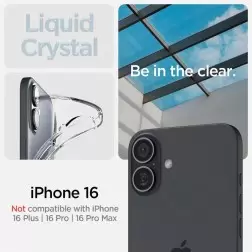 Spigen Crystal Flex MagSafe, crystal clear - iPhone 16