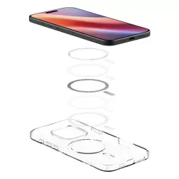 Spigen Crystal Flex MagSafe, crystal clear - iPhone 16 Pro Max