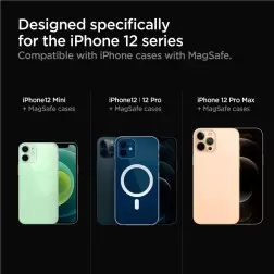 Spigen Power Arc ArcField Magnetic Wireless Charger, black - Fast Charging/7.5W