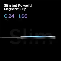 Spigen Power Arc ArcField Magnetic Wireless Charger, black - Fast Charging/7.5W
