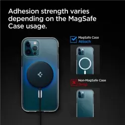 Spigen Power Arc ArcField Magnetic Wireless Charger, black - Fast Charging/7.5W