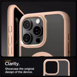 Spigen Ultra Hybrid MagSafe, frost rose titanium - iPhone 16 Pro Max