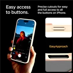Spigen Ultra Hybrid MagSafe, frost rose titanium - iPhone 16 Pro Max