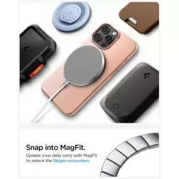 Spigen Thin Fit MagSafe, rose titanium - iPhone 16 Pro Max