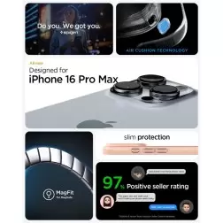 Spigen Thin Fit MagSafe, rose titanium - iPhone 16 Pro Max