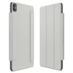Spigen Air Skin Folio OneTap, gray - iPad Pro 13" 2024