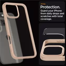 Spigen Ultra Hybrid, rose titanium - iPhone 16 Pro Max