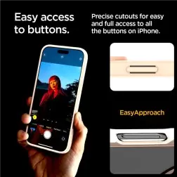 Spigen Ultra Hybrid MagSafe, rose titanium - iPhone 16 Pro Max