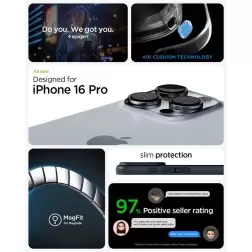 Spigen Thin Fit MagSafe, metal slate - iPhone 16 Pro