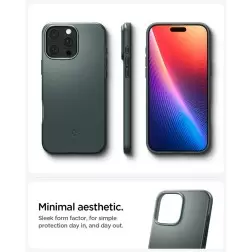 Spigen Thin Fit MagSafe, abyss green - iPhone 16 Pro Max