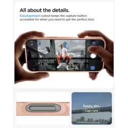 Spigen Thin Fit MagSafe, rose titanium - iPhone 16 Pro